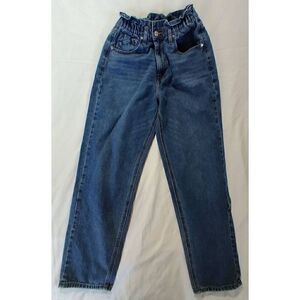 Vigoss Women's Jeans Size 29 Paper Bag Scrunch Top High Rise